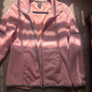 Women's Pink Full-Zip Jacket
